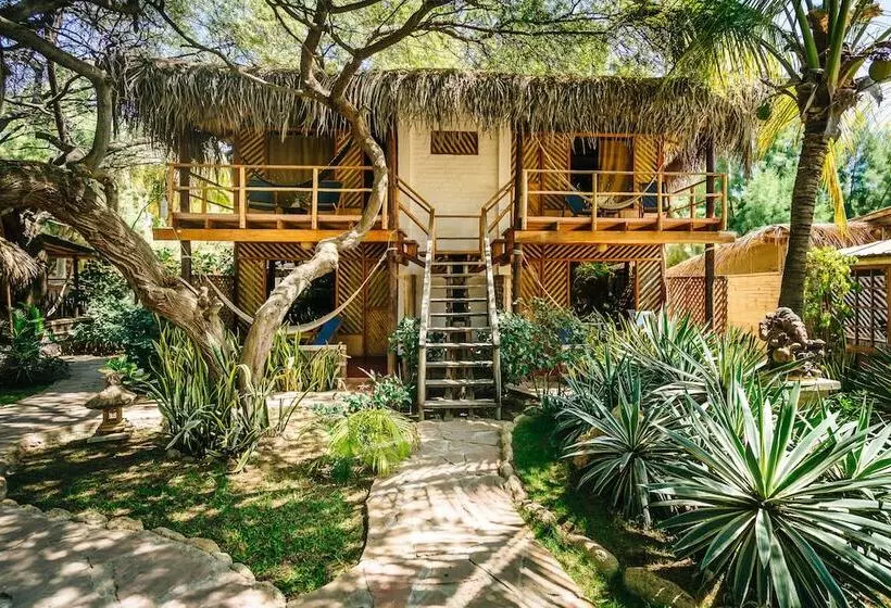 ユースホステル Kimbas Bungalows Mancora