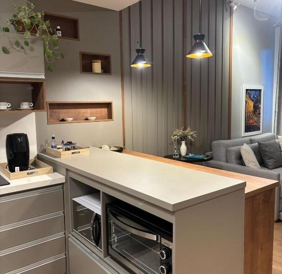 בית מלון כפרי Stay Batel Luxo Em Curitiba