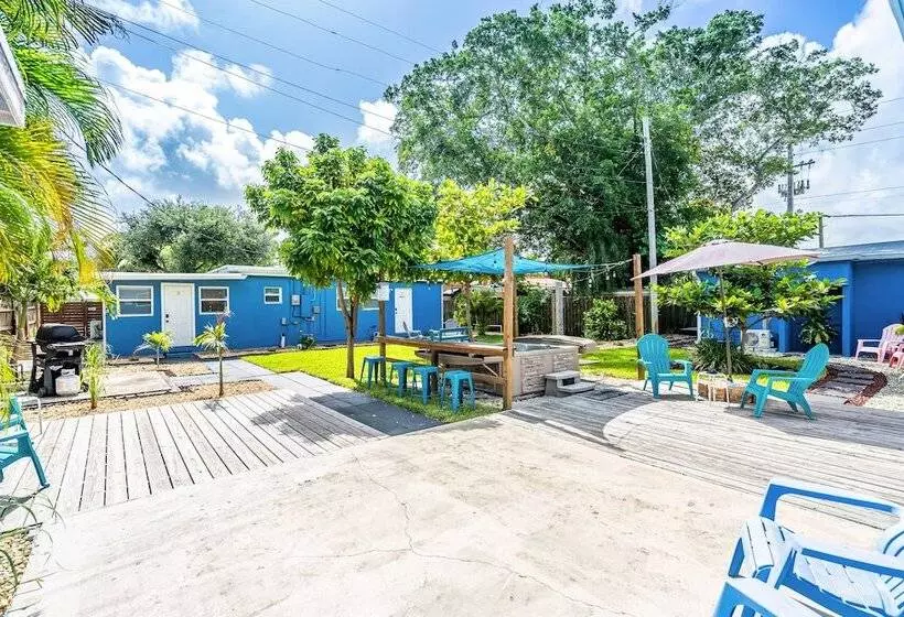 پانسیون The Blue House Fort Lauderdale
