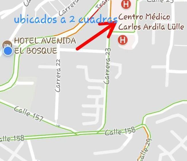 پانسیون Avenida El Bosque