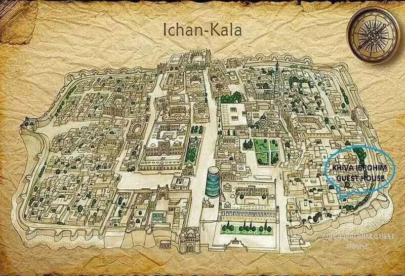 ペンション Khiva Ibrohim Guest House