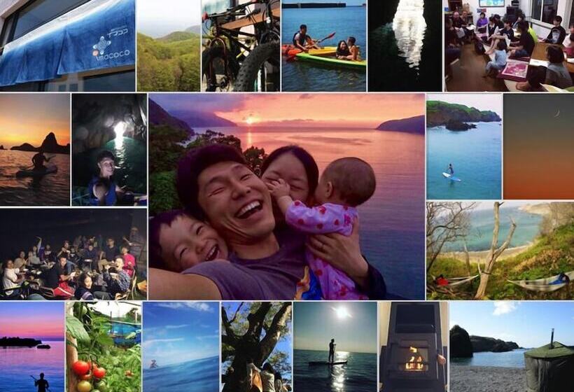 ペンション Okushiri Guesthouse Imacoco Hostel