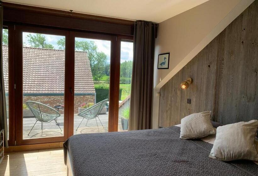 مبيت وإفطار La Ferme Des Eglantines