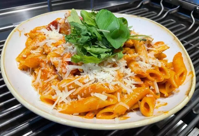 ホテル Am Stadion Vanino Cucina Italian