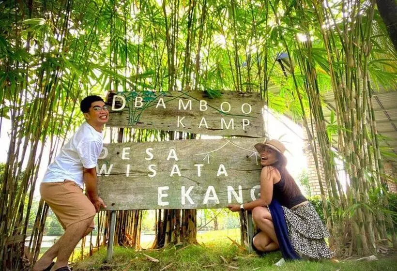 ペンション Dbambookamp Desa Wisata Ekang