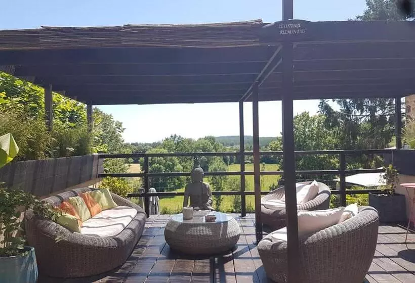 Aamiaismajoitus (B&B) Le Cottage Belmontais, Maison Individuelle, Vue Panoramique Sur La Rivière