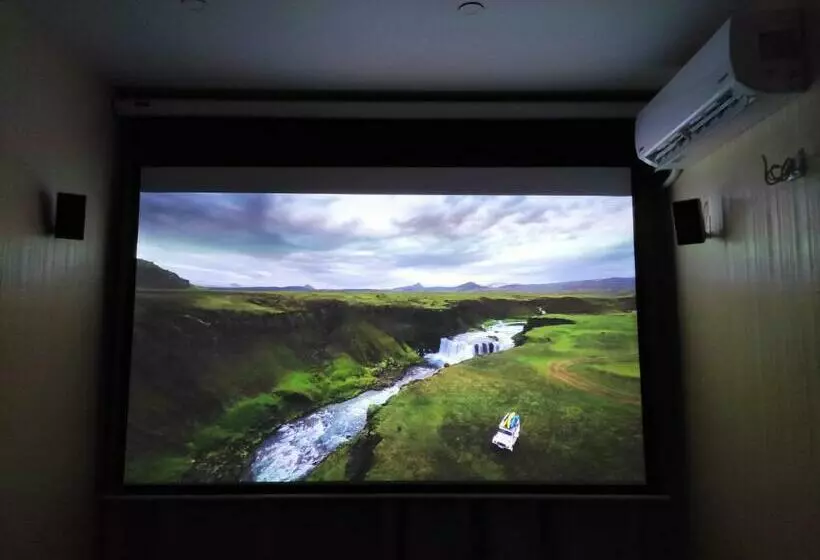 Small Room With Big Cinema