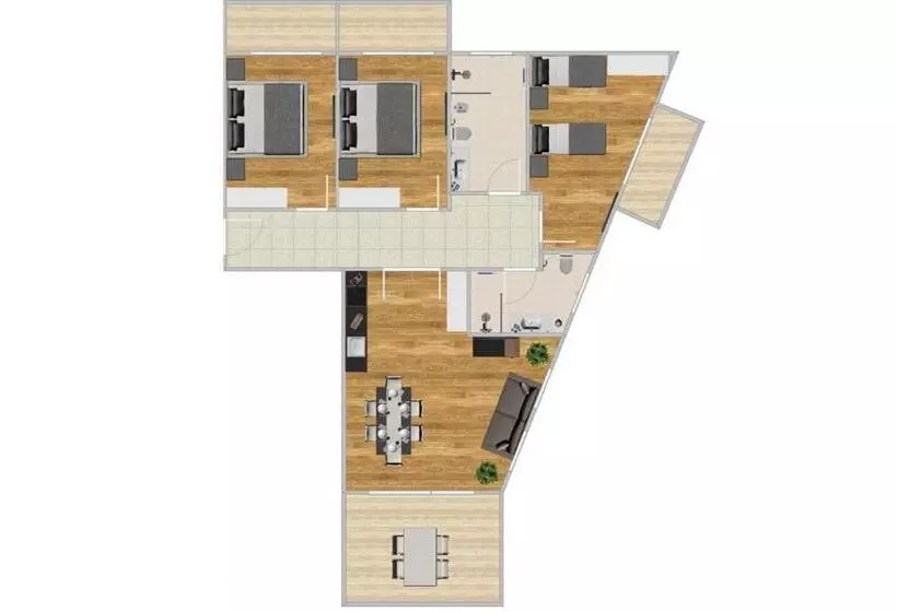 K1 Mountain Chalet Luxury Apartements