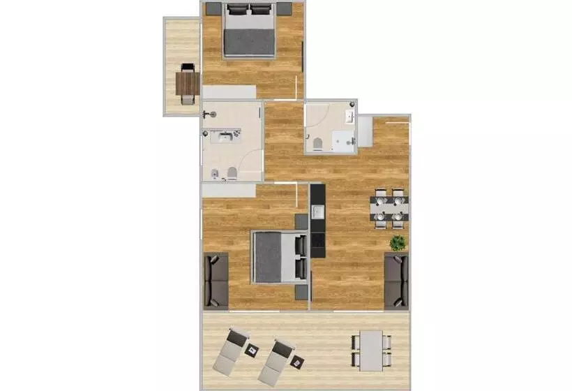 K1 Mountain Chalet Luxury Apartements