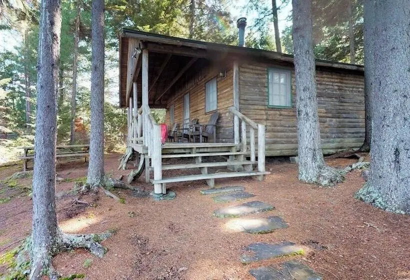 Lakefront Cabin With Private Dock & Beach Access