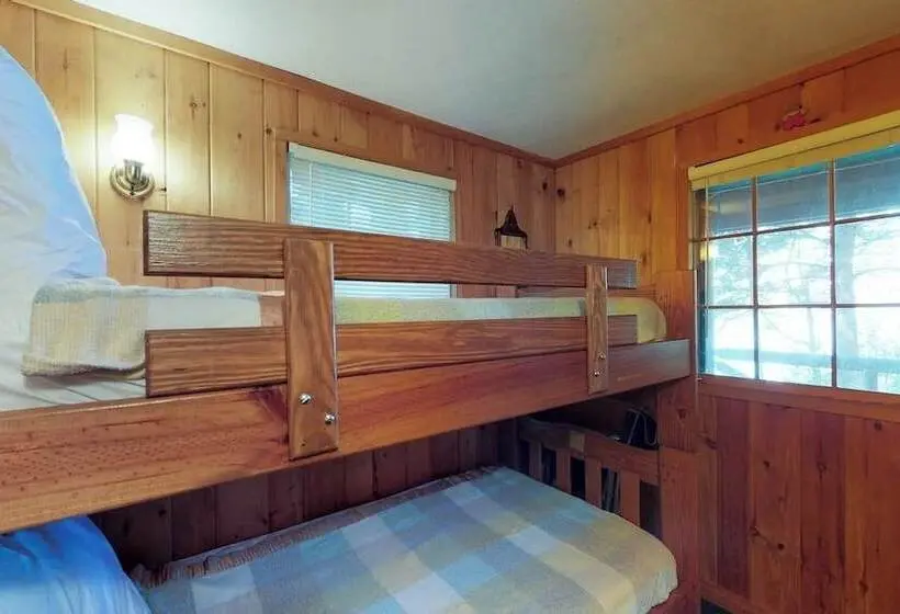 Lakefront Cabin With Private Dock & Beach Access