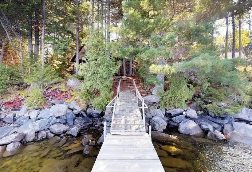 Lakefront Cabin With Private Dock & Beach Access