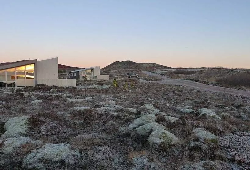 پانسیون Kerbyggd: Luxury House And Cottage In Golden Circle