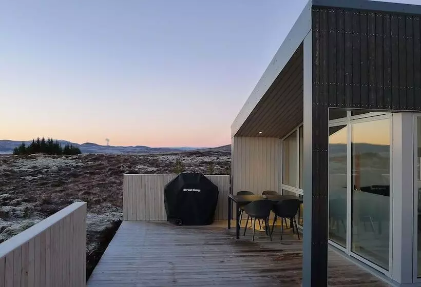 پانسیون Kerbyggd: Luxury House And Cottage In Golden Circle