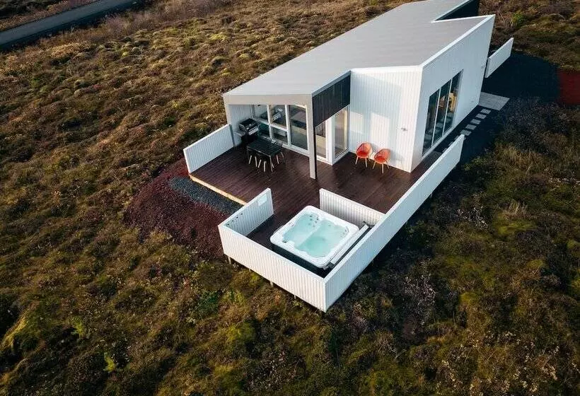 پانسیون Kerbyggd: Luxury House And Cottage In Golden Circle