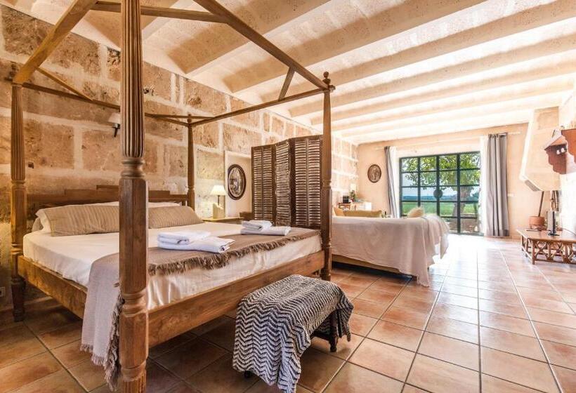 هتل Finca Agroturismo Sa Cova Den Borino