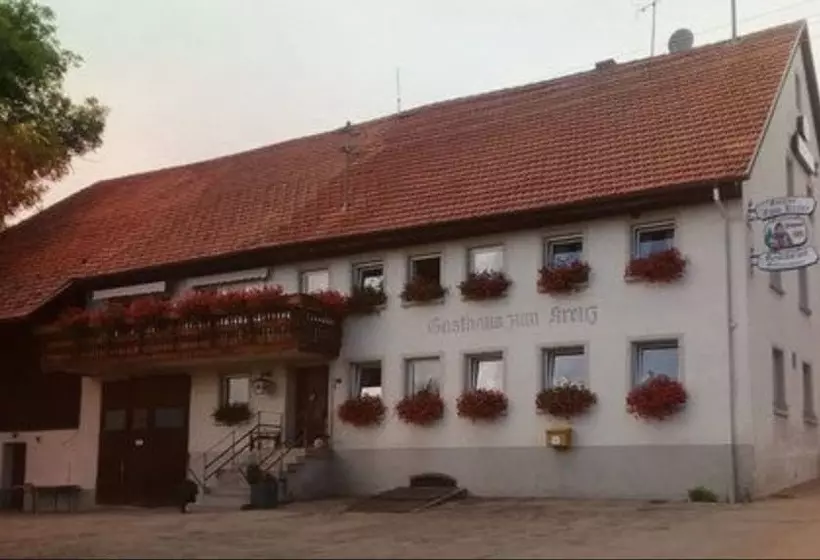 Retkeilymaja Gasthaus Zum Kreuz