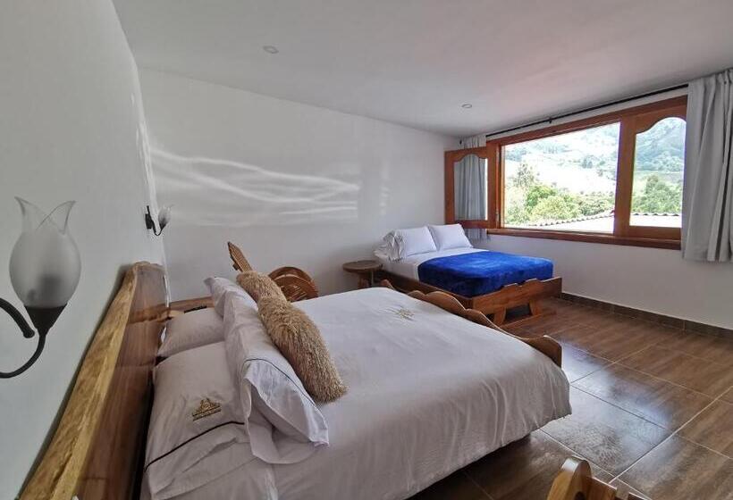 호스텔 Hospedaje Vista Hermosa Salento