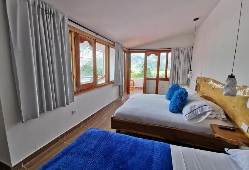 호스텔 Hospedaje Vista Hermosa Salento