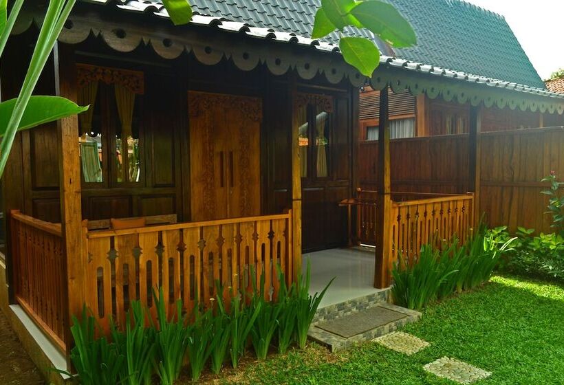 بنسيون Joglo Villa Bali