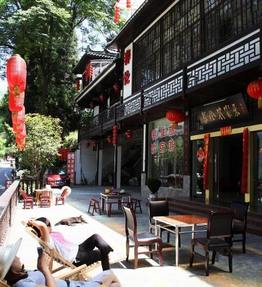 בית מלון כפרי Enshi Grand Canyon Chunlun Farmstay