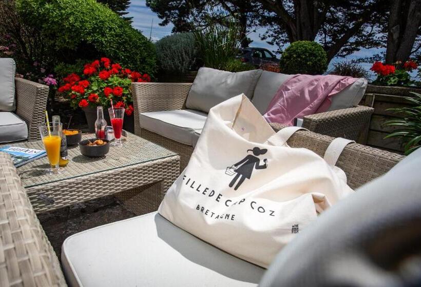 Отель Logis Hôtel De La Pointe Du Cap Coz