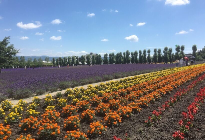 בית מלון כפרי Ashibetsu Onsen Starlight