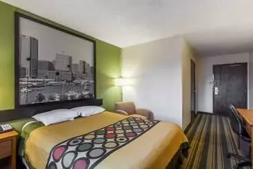 모텔 Super 8 By Wyndham College Park Wash Dc Area