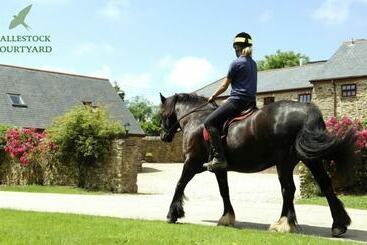 별장 Callestock Courtyard