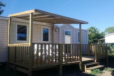 شقق خاصة سياحية Mobile Home 6 People With Air Conditioning And Heating 3 Double Bedrooms