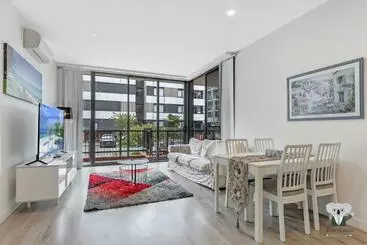 ツーリストアパートメント Kozyguru Penrith Cosy 2bed 2bath Apt + Free Parking Npe081