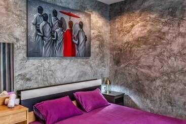 Turist apartmanları Tropical Living In Modern Villa Lancelot