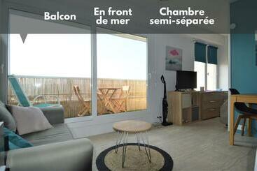 Turistlägenheter Studio Avec Chambre   Balcon Et à 20m De La Mer