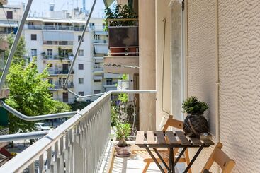 דירות לתיירים Newly Renovated 100m² Stylish Urban Flat