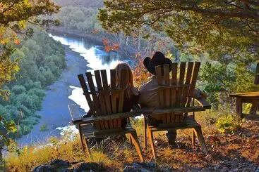 Mökkimajoitus Rock Eddy Bluff Farm