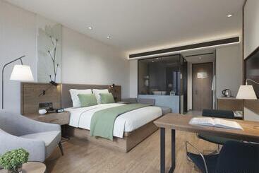 호텔 Greentree Inn Express Taizhou Jiangyan Hardware City