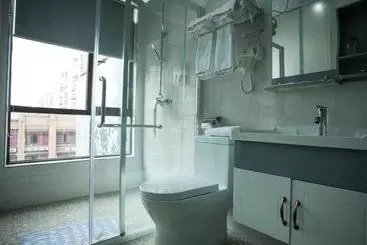 ホテル Shell Guangxi Fangchenggang Port Area Lotte Commercial Pedestrian Street