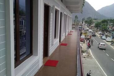 Hotel Wooden Umbrella