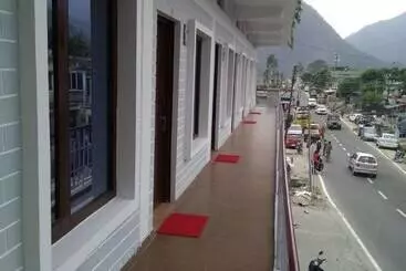 Hotel Wooden Umbrella