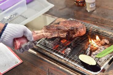 בית מלון כפרי Marina Franping Village Amakusa   Caravan Park