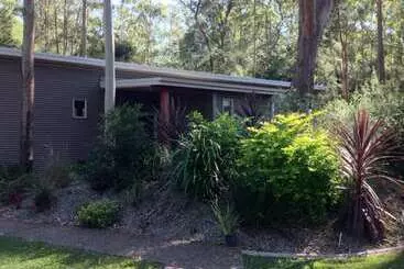 コテージ Mistinthegumtrees Eco Luxury Cabins