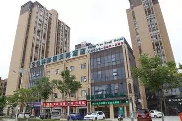 هتل Greentree Inn Wuxi New District Hongshan Town Commercial Square Shell