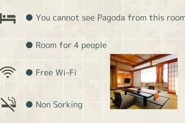 Otel Ryokan Asukasou At The Entrancne Of Nara Park