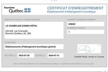 アパートホテル Le Champlain Condo Hôtel