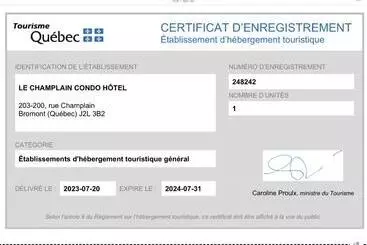 Aparthotel Le Champlain Condo Hôtel