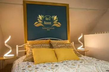 تختخواب و صبحانه Aux 3 Nuances Suites Privatives & Spa