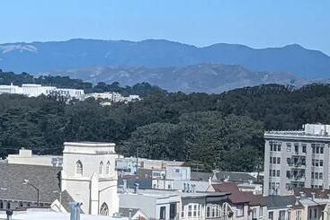 هتل کپسول Sunset Edwardian Bed And Breakfast At Golden Gate Park San Francisco