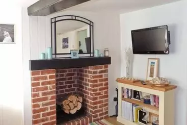 Mökkimajoitus Little Thatch