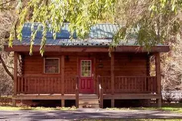 Mökkimajoitus New River Trail Cabins