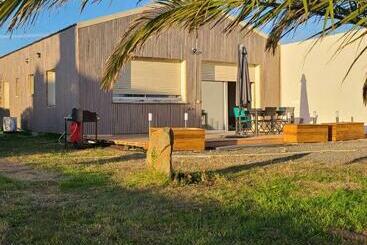 Turist apartmanları Loft 80 M2 à 5 Mn De La Plage De Trestel Avec Jardin